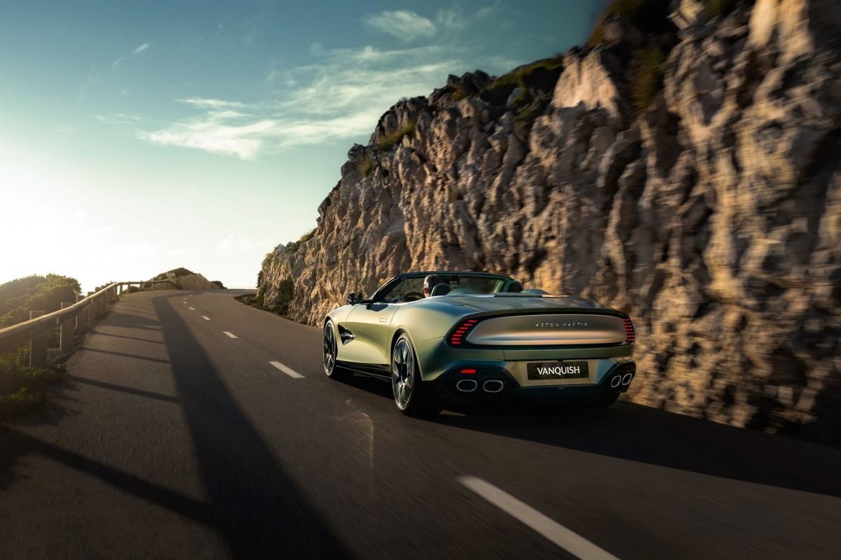 Aston Martin Vanquish Volante: Der schnellste Offene mit Frontmotor Aston Martin Vanquish Volante: Der schnellste Offene mit Frontmotor