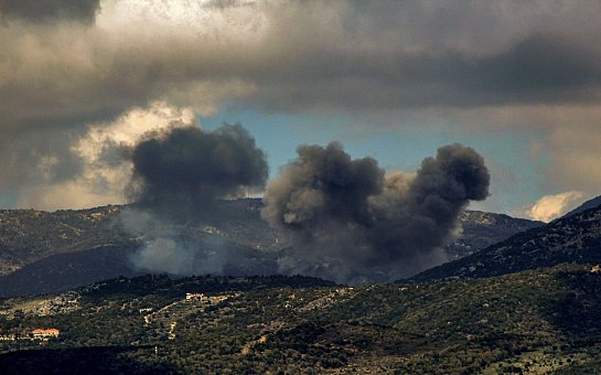 Israel greift nach Raketenbeschuss Hisbollah im Libanon an Israel greift nach Raketenbeschuss Hisbollah im Libanon an