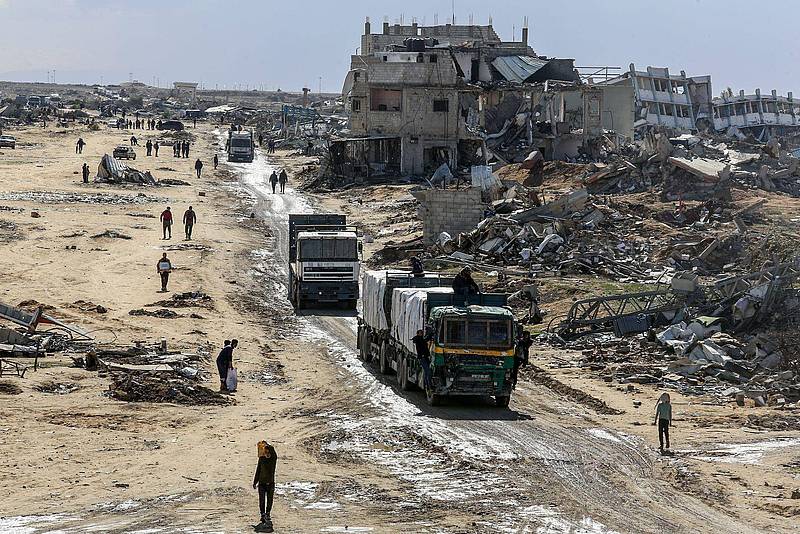 Keine Hilfsgüter nach Gaza: Israel stoppt Einfuhren Keine Hilfsgüter nach Gaza: Israel stoppt Einfuhren