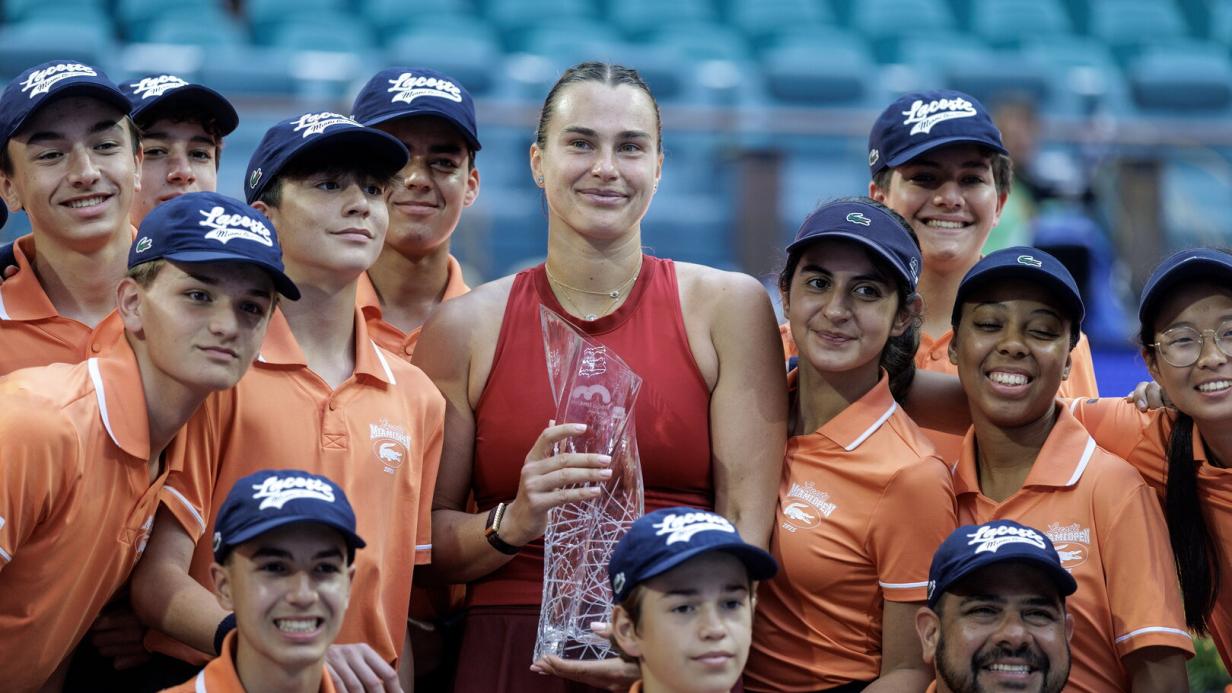 Tennis-Spaziergang: Sabalenka holt in Miami ihren achten WTA-1000-Titel Tennis-Spaziergang: Sabalenka holt in Miami ihren achten WTA-1000-Titel