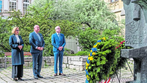 Gedenken an Staatsmann Leopold Figl zum 60. Todestag Gedenken an Staatsmann Leopold Figl zum 60. Todestag