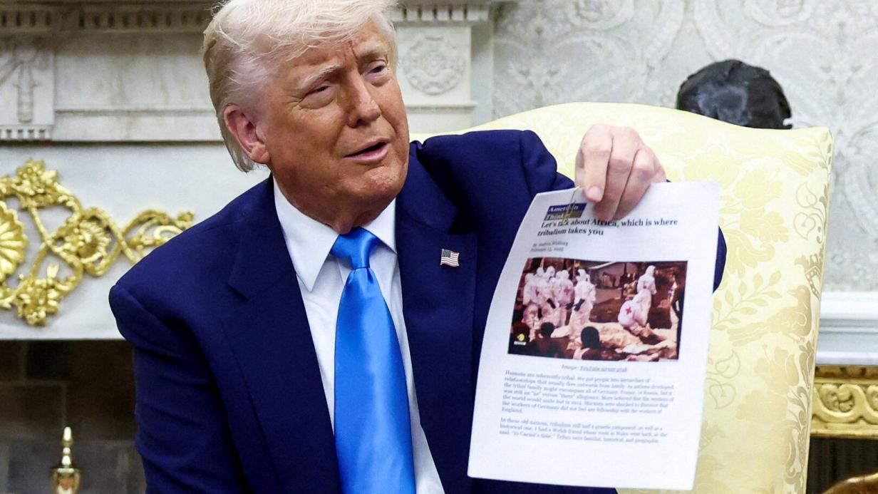 Peinlich: Trumps “Beweis” für Genozid in Südafrika stammt aus dem Kongo Peinlich: Trumps “Beweis” für Genozid in Südafrika stammt aus dem Kongo